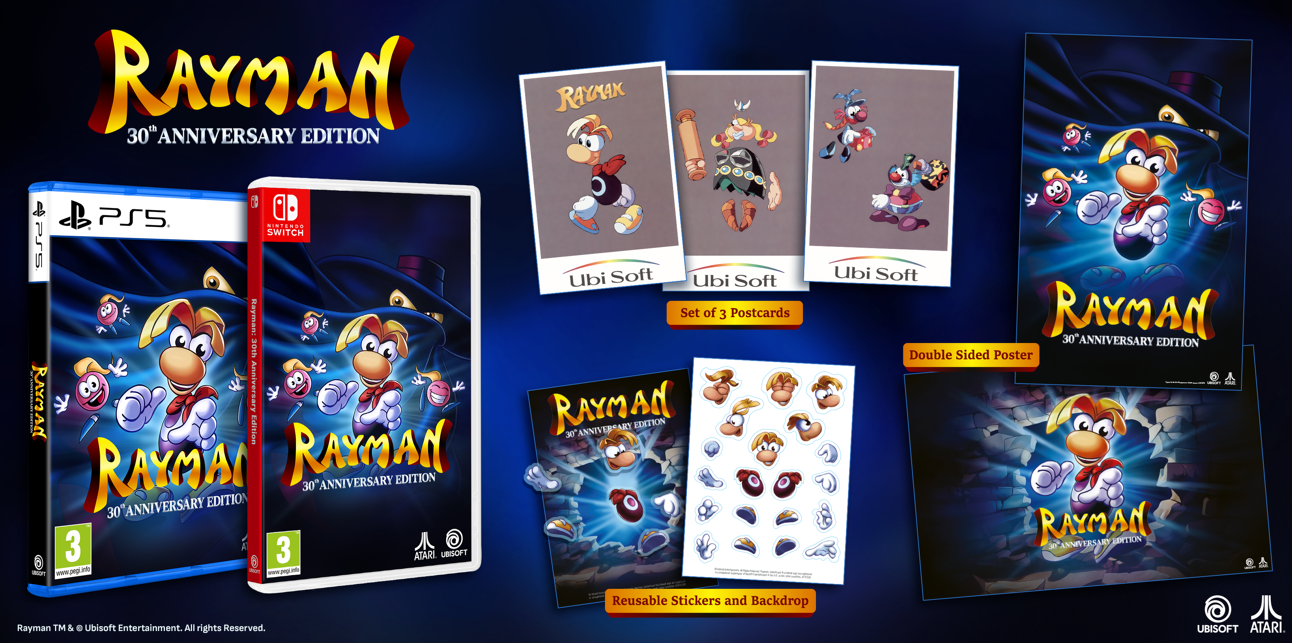 Nintendo Switch Game Title - Rayman: 30th Anniversary Edition