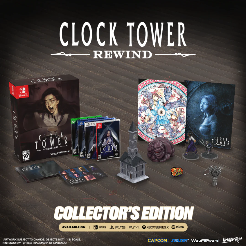 Nintendo Switch Game Title - Clock Tower: Rewind - Collector Edition
