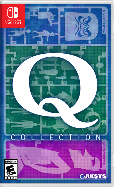 Nintendo Switch Game Title - Q Collection [ 3 Games in 1 - Q Remastered, Q2 Humanity & Q with VTubers]