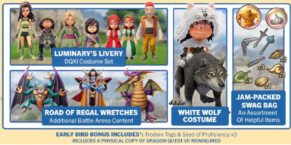 Nintendo Switch Game Title - Dragon Quest VII Reimagined Collector Edition [2 Variants]