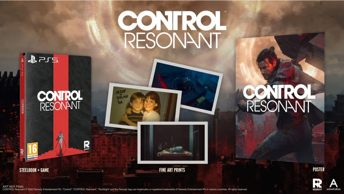 Playstation 5 Game Titles - CONTROL Resonant [4 Variants]