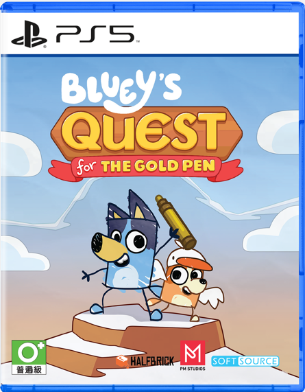 Nintendo Switch Game Title - Bluey's Quest For The Gold Pen [3 Variants]