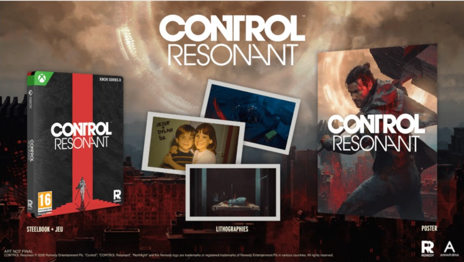 Playstation 5 Game Titles - CONTROL Resonant [4 Variants]