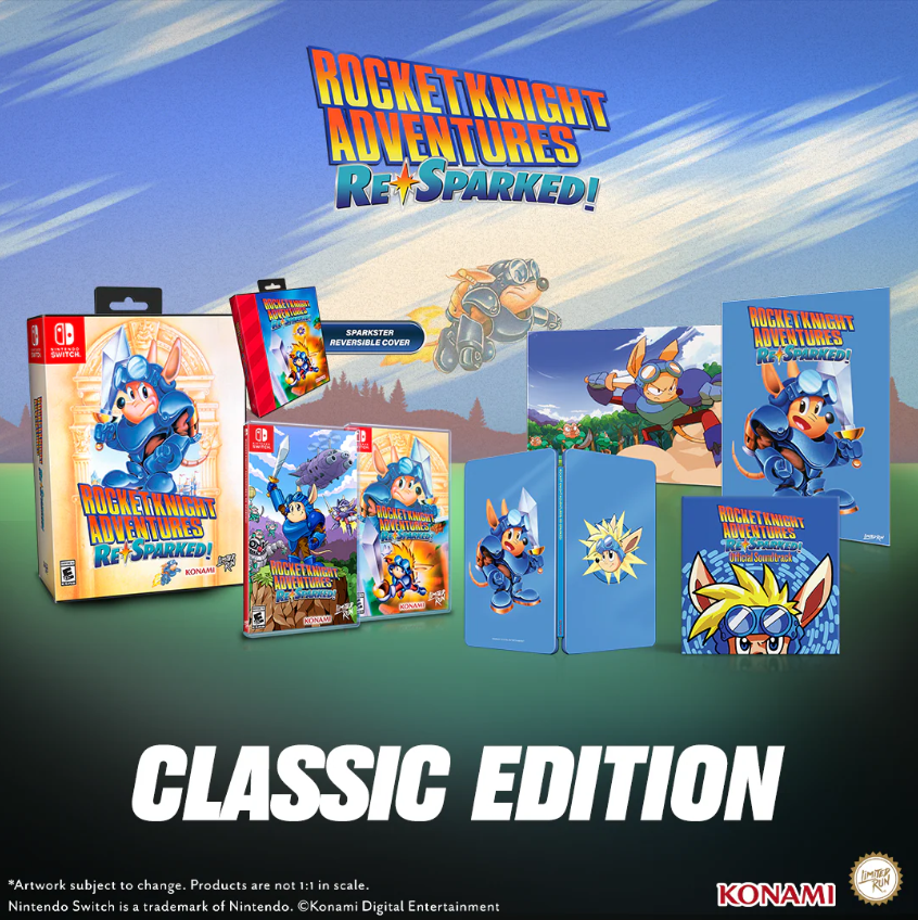 Nintendo Switch Game Title - Rocket Knight Adventures: Re-Sparked (Classic Edition)