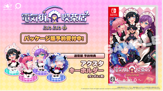 Nintendo Switch Game Title - Maid Cafe on Electric Street [2 Variants]