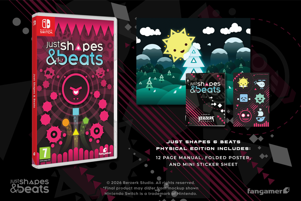 Nintendo Switch Game Title - Just Shapes & Beats