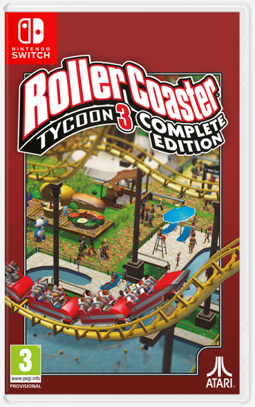 Nintendo Switch Game Title - RollerCoaster Tycoon 3: Complete Edition