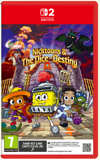 Nintendo Switch Game Title - Nicktoons & The Dice of Destiny