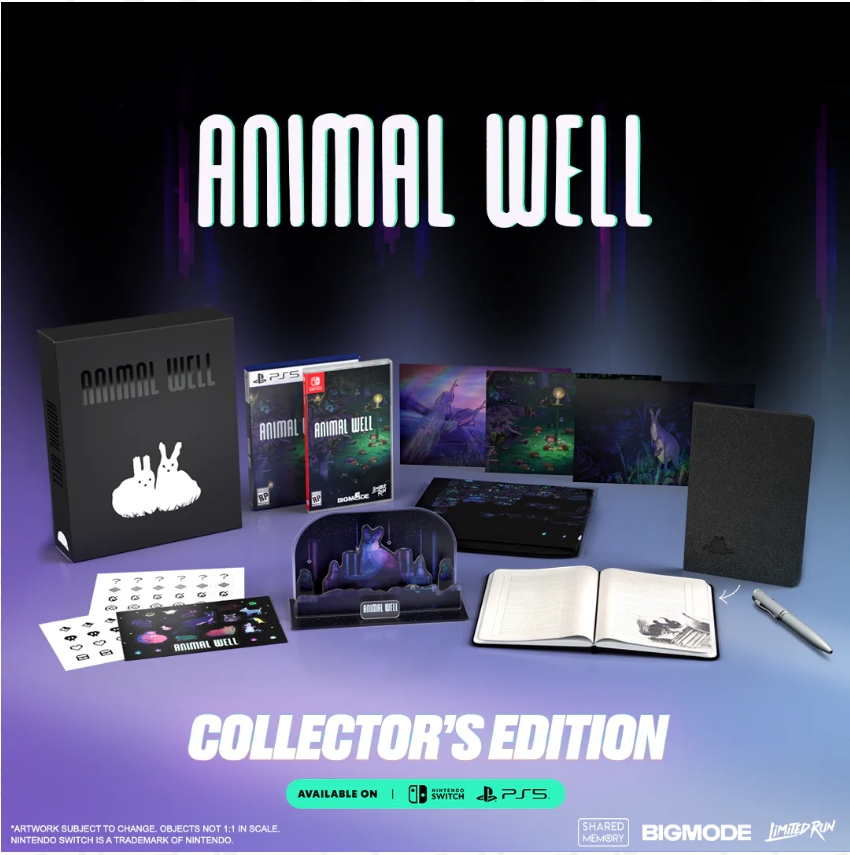 Nintendo Switch Game Title - Animal Well - Collector Edition