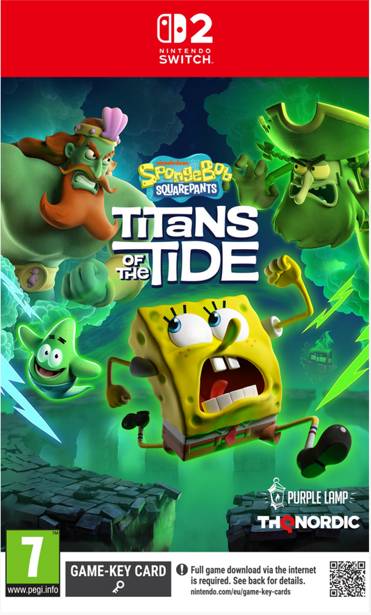 Nintendo Switch Game Title - SpongeBob SquarePants : Titans of the Tide - Standard Edition
