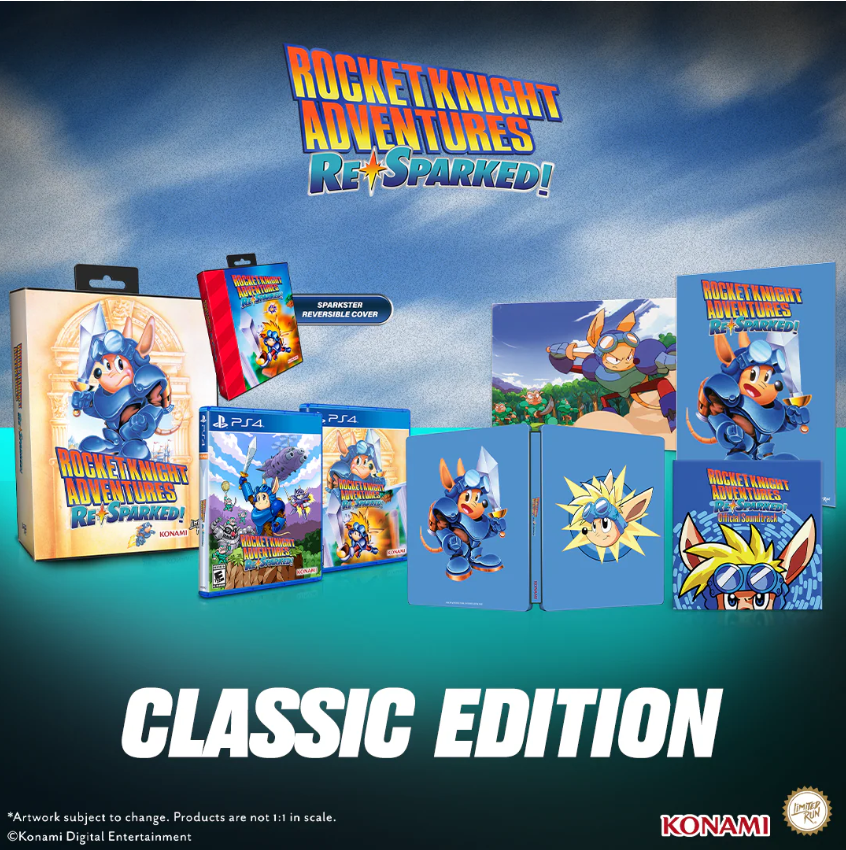 Nintendo Switch Game Title - Rocket Knight Adventures: Re-Sparked (Classic Edition)