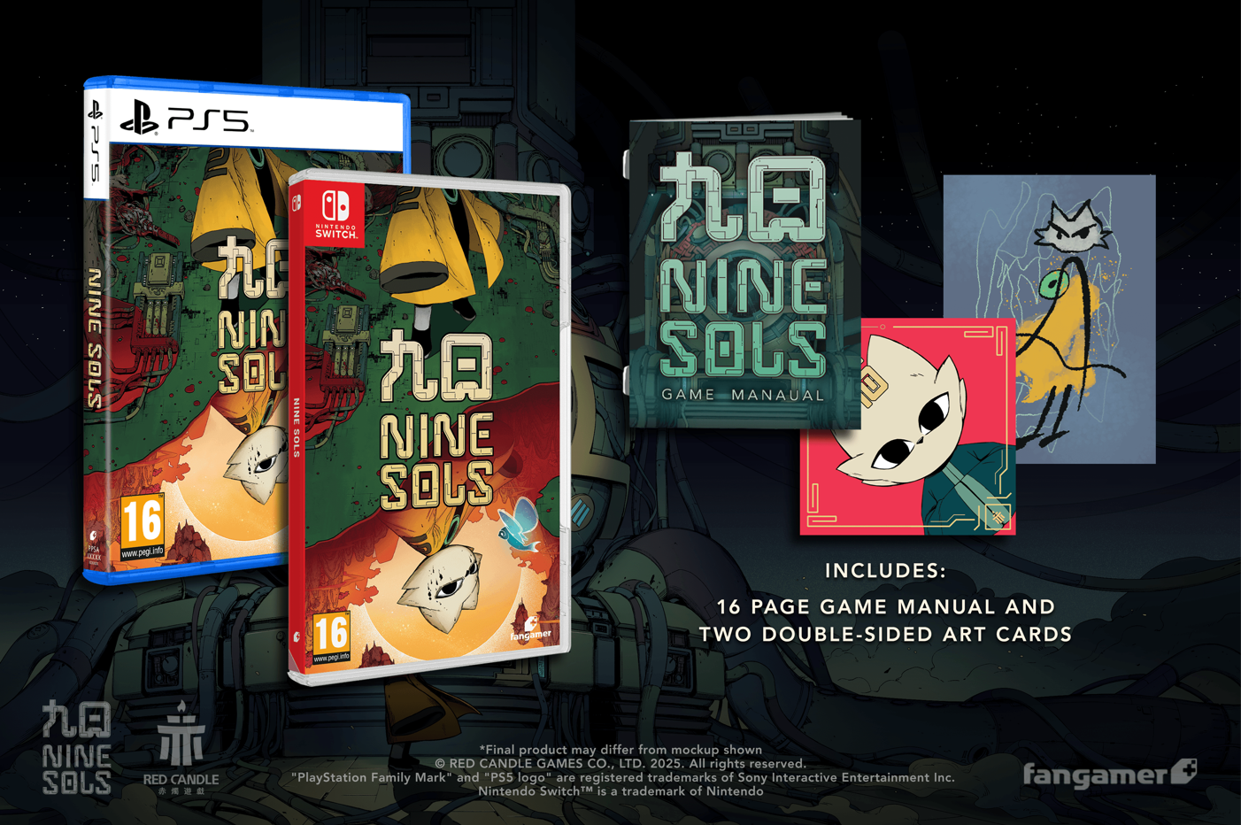 Nintendo Switch Game Title - Nine Sols