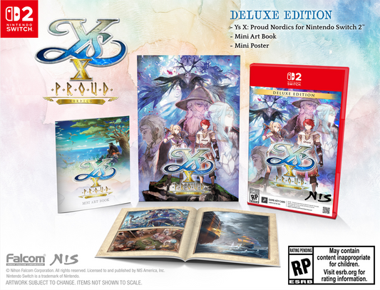 Nintendo Switch Game Title - YS X: Proud Nordics - Deluxe Edition