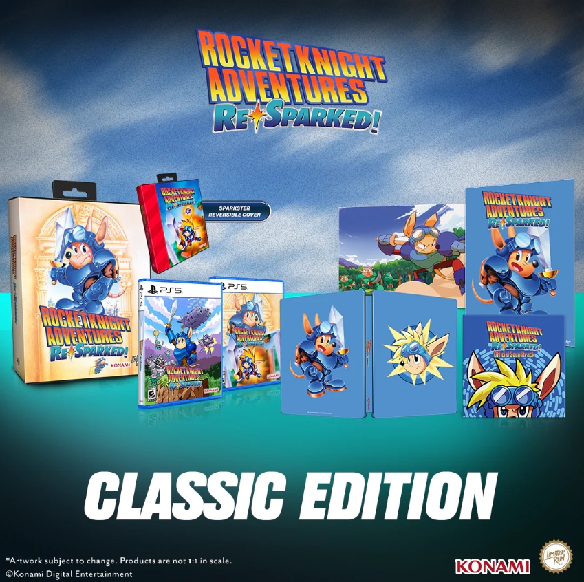 Nintendo Switch Game Title - Rocket Knight Adventures: Re-Sparked (Classic Edition)