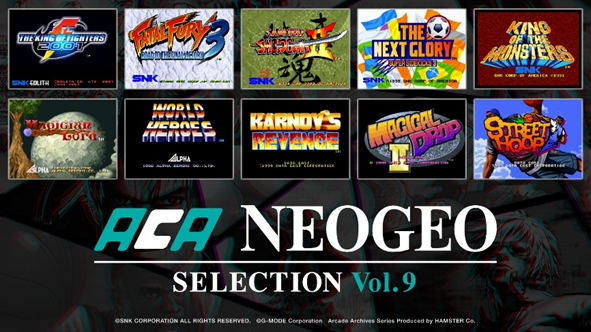 Nintendo Switch Game Title - ACA Neogeo Selection Vol.9