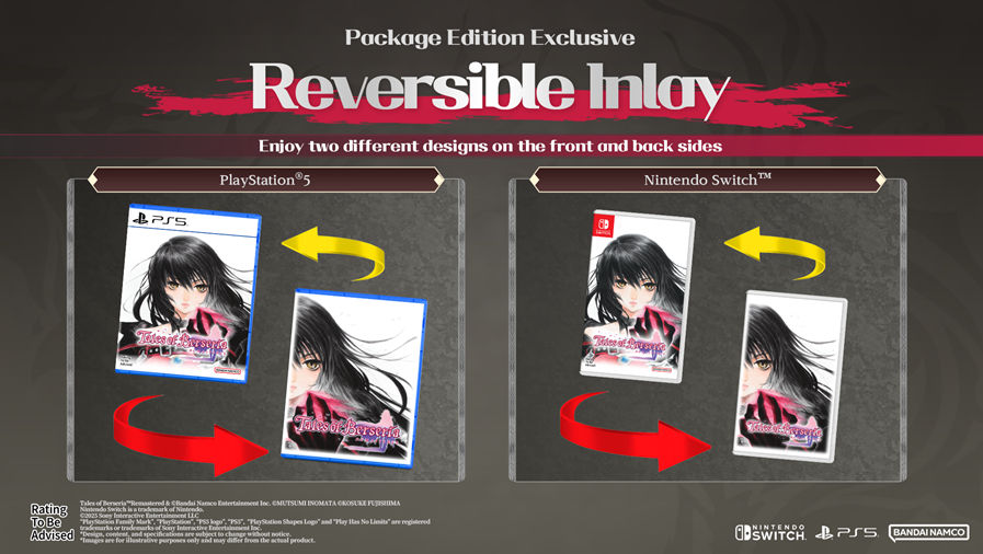 Nintendo Switch Game Title - Tales of Berseria Remastered