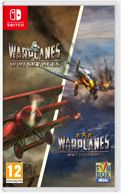 Nintendo Switch Game Title - Warplanes Double Pack (WW1 Sky Aces + WW2 Dogfight)