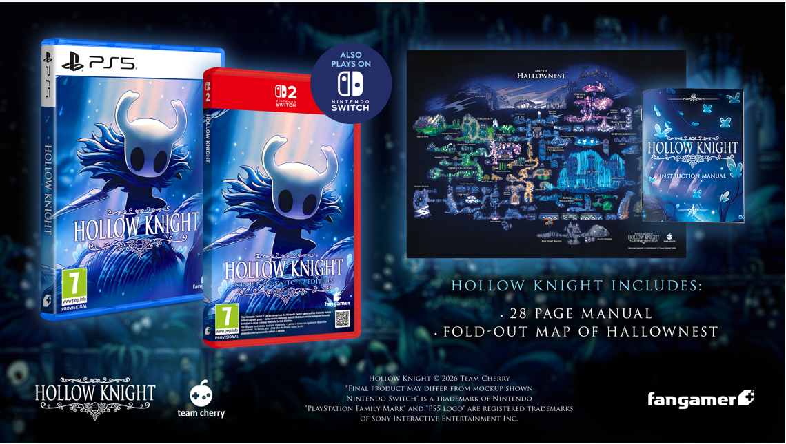 Nintendo Switch Game Title - Hollow Knight - Nintendo Switch 2 Edition