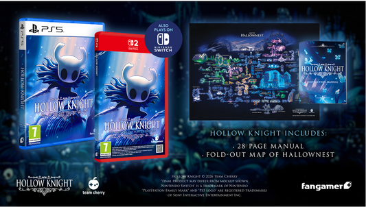 Nintendo Switch Game Title - Hollow Knight - Nintendo Switch 2 Edition
