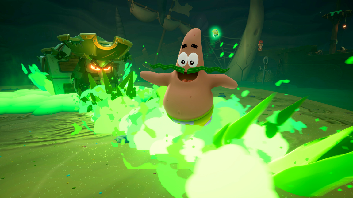 Nintendo Switch Game Title - SpongeBob SquarePants : Titans of the Tide - Ghostly Edition