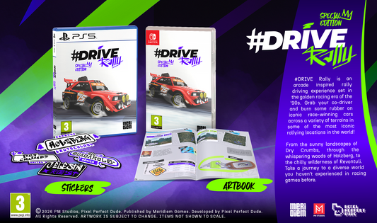 Nintendo Switch Game Title - DRIVE RALLY Special Edition