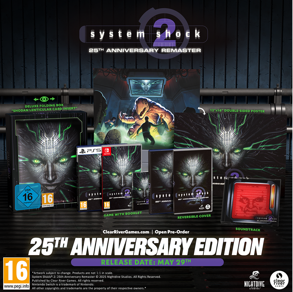 Nintendo Switch Game Title - System Shock 2 [2 Variants]