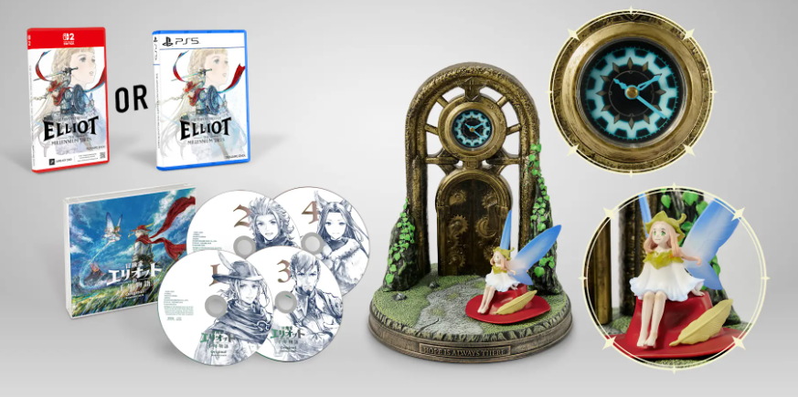 Nintendo Switch Game Title - The Adventures of Elliot: The Millennium Tales [2 Variants]