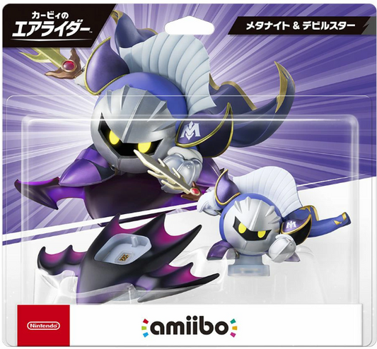 Nintendo Switch Game Title - Amiibo Meta Knight & Shadow Star [Kirby Air Riders Series]