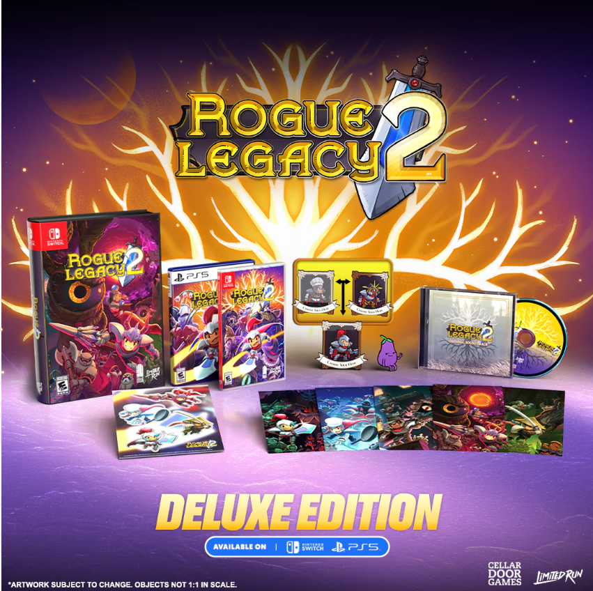 Nintendo Switch Game Title - Rogue Legacy 2 - Deluxe Edition