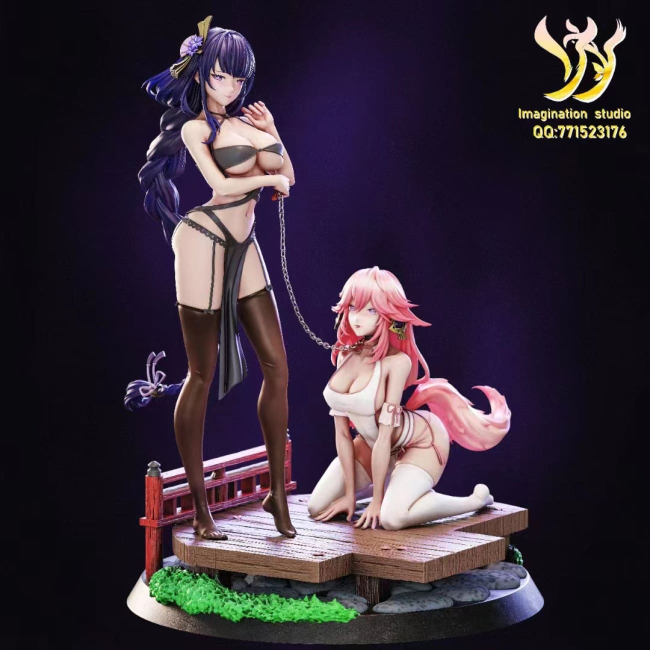 Imagination Studio - Raiden Shogun & Yae Miko [4 Variants]