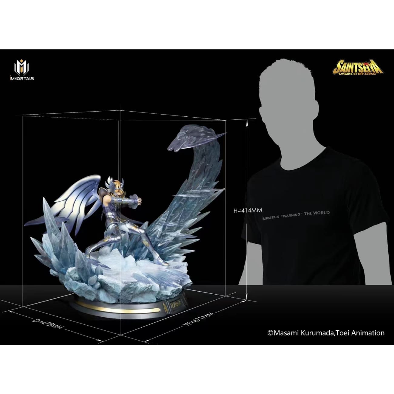 Immortals Studio x Masami Kurumada - Cygnus Hyoga [Licensed]
