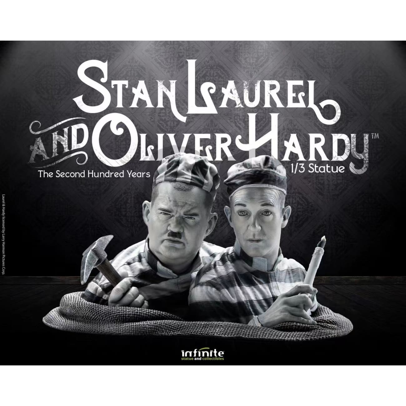 Infinite Statue - Stan Laurel & Oliver Hardy