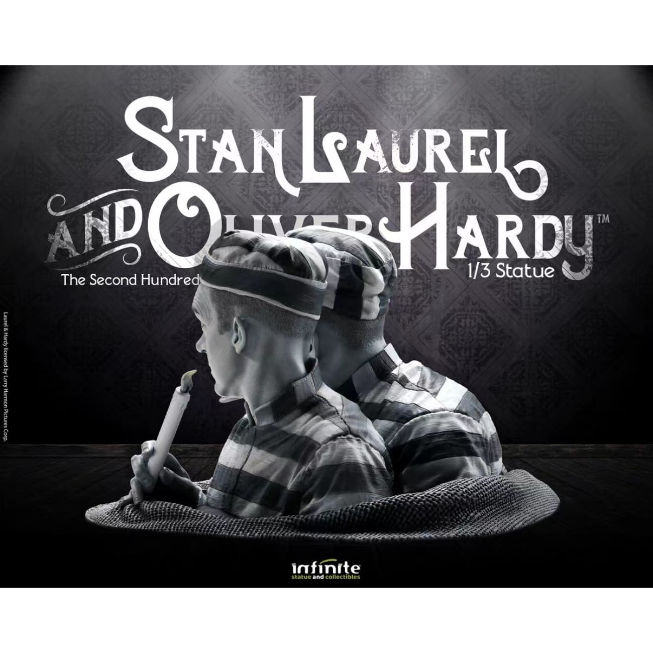 Infinite Statue - Stan Laurel & Oliver Hardy