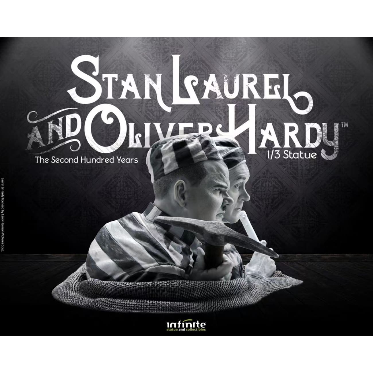 Infinite Statue - Stan Laurel & Oliver Hardy
