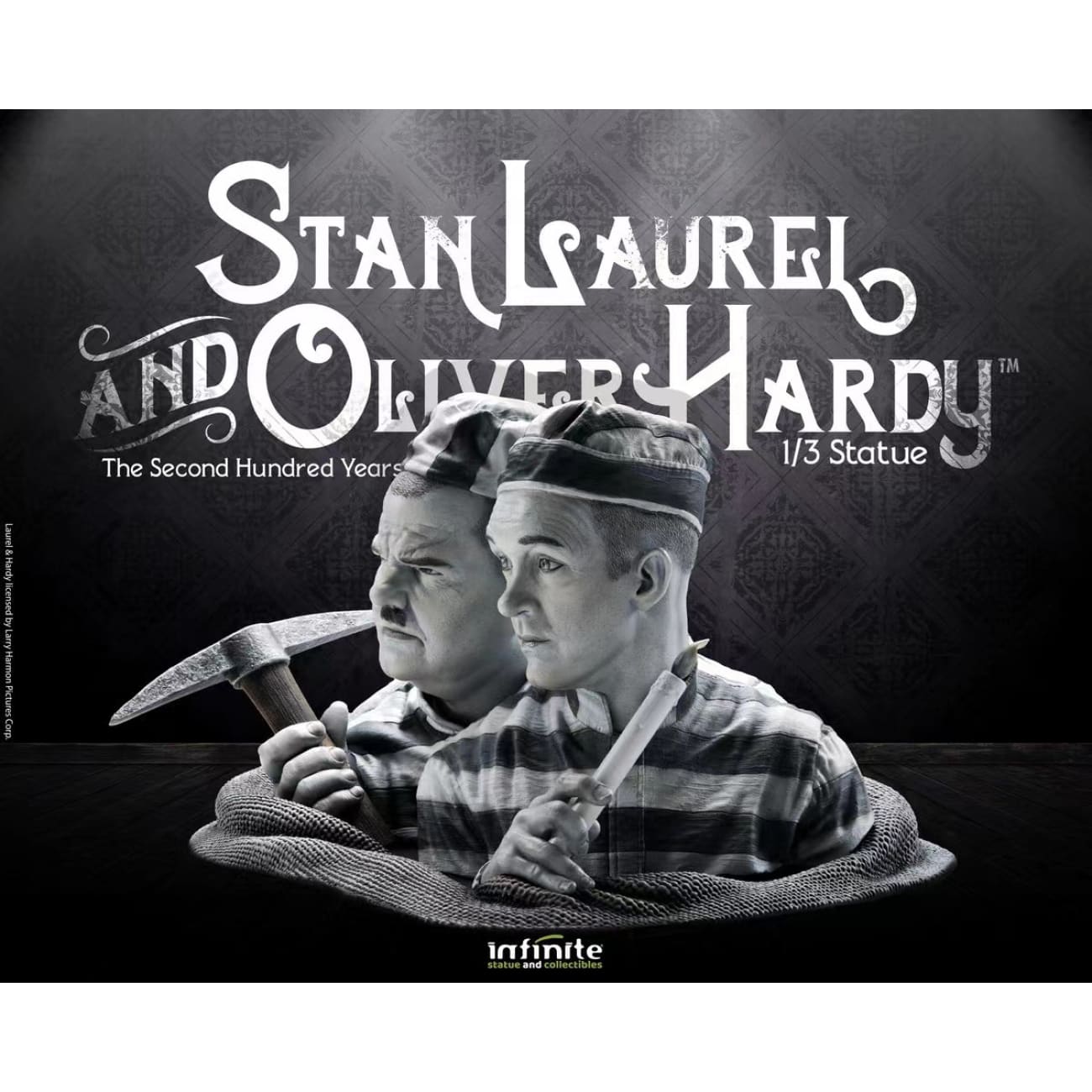 Infinite Statue - Stan Laurel & Oliver Hardy