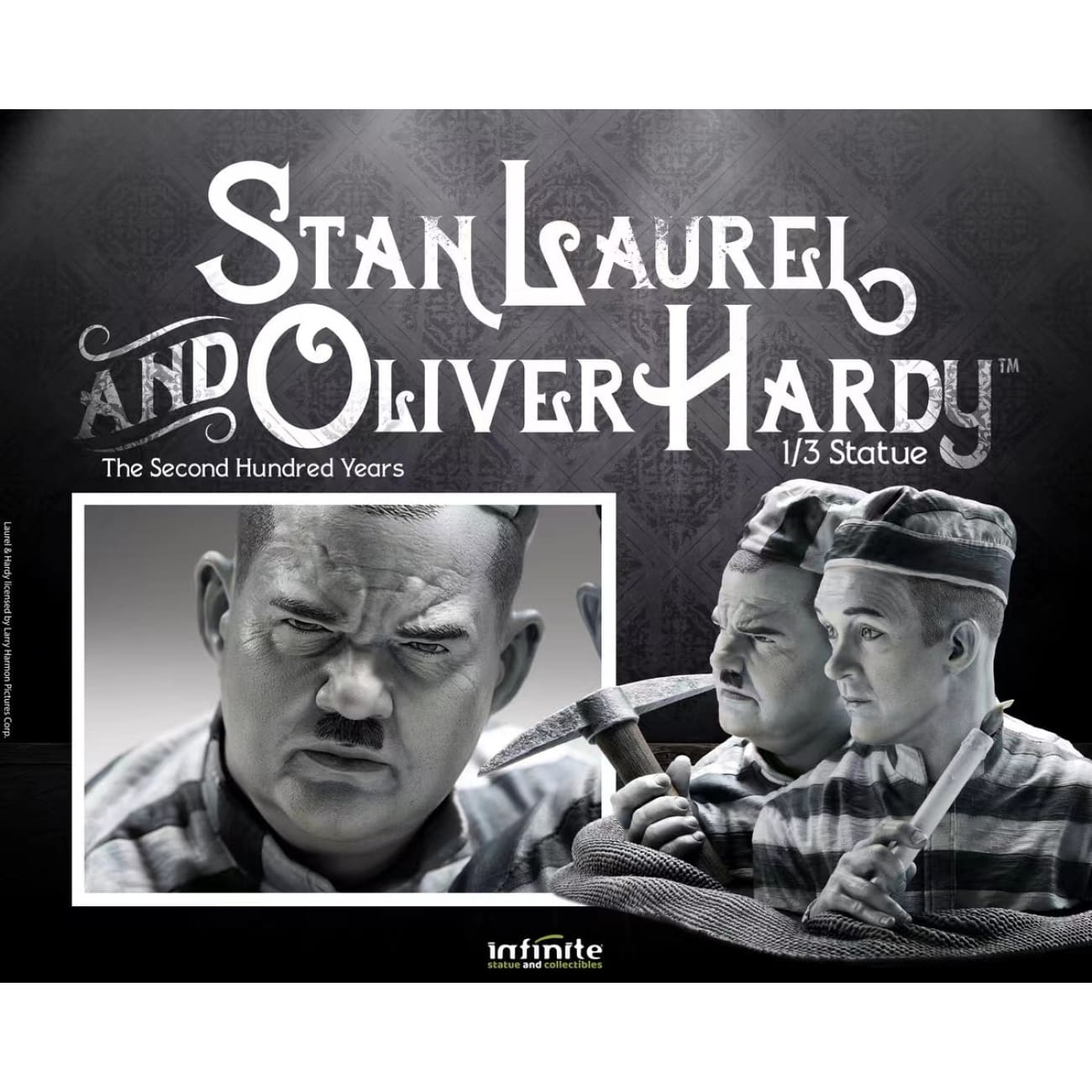 Infinite Statue - Stan Laurel & Oliver Hardy