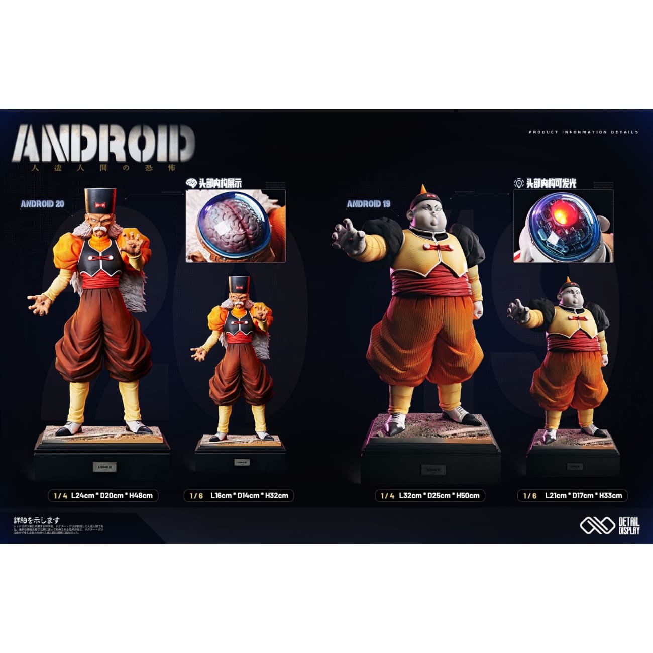Infinite Studio - Android 19 / Android 20 [4 Variants]