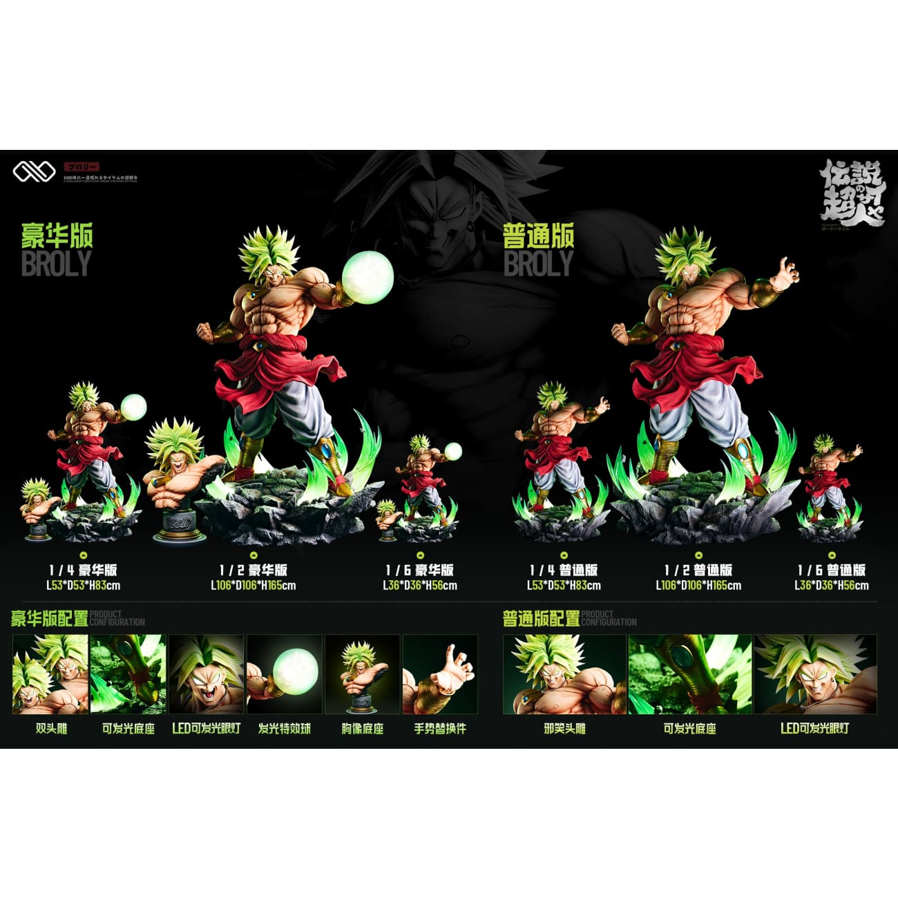 Infinite Studio - Broly [6 Variants]
