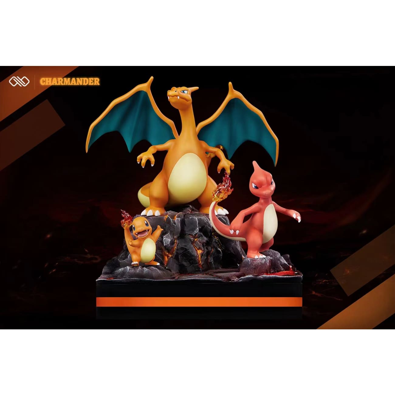 Infinite Studio - Charmander Evolution Group (Charmander, Charmeleon, Charizard) [10 Variants]