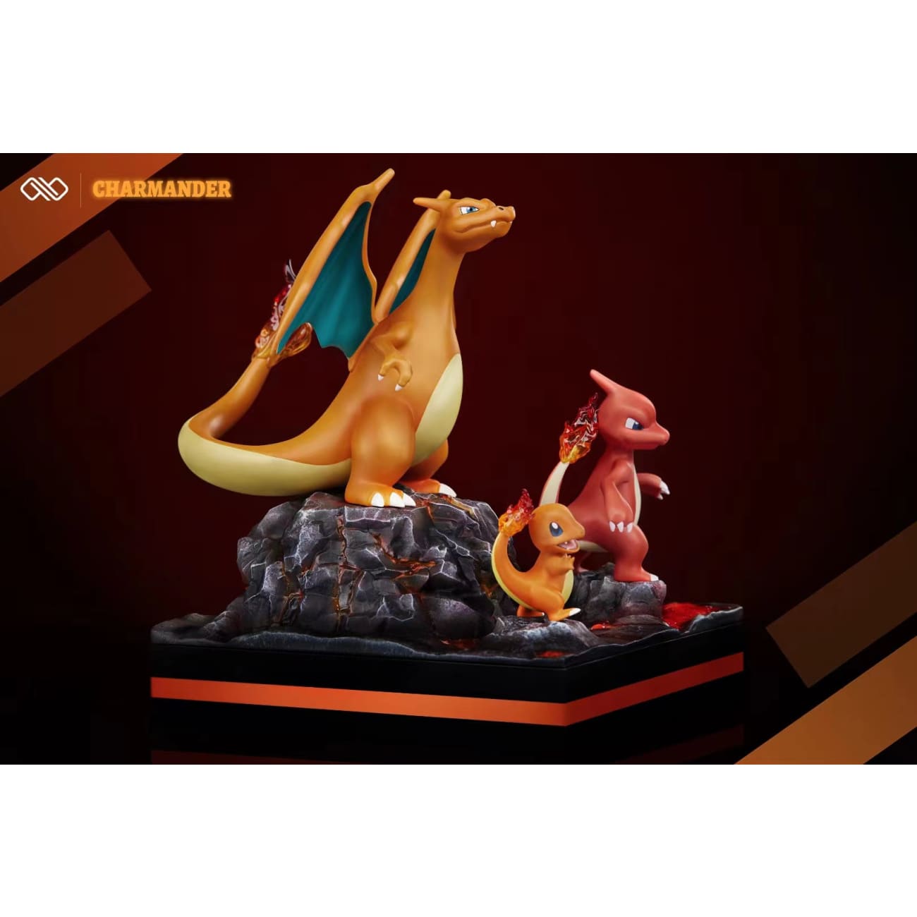 Infinite Studio - Charmander Evolution Group (Charmander, Charmeleon, Charizard) [10 Variants]