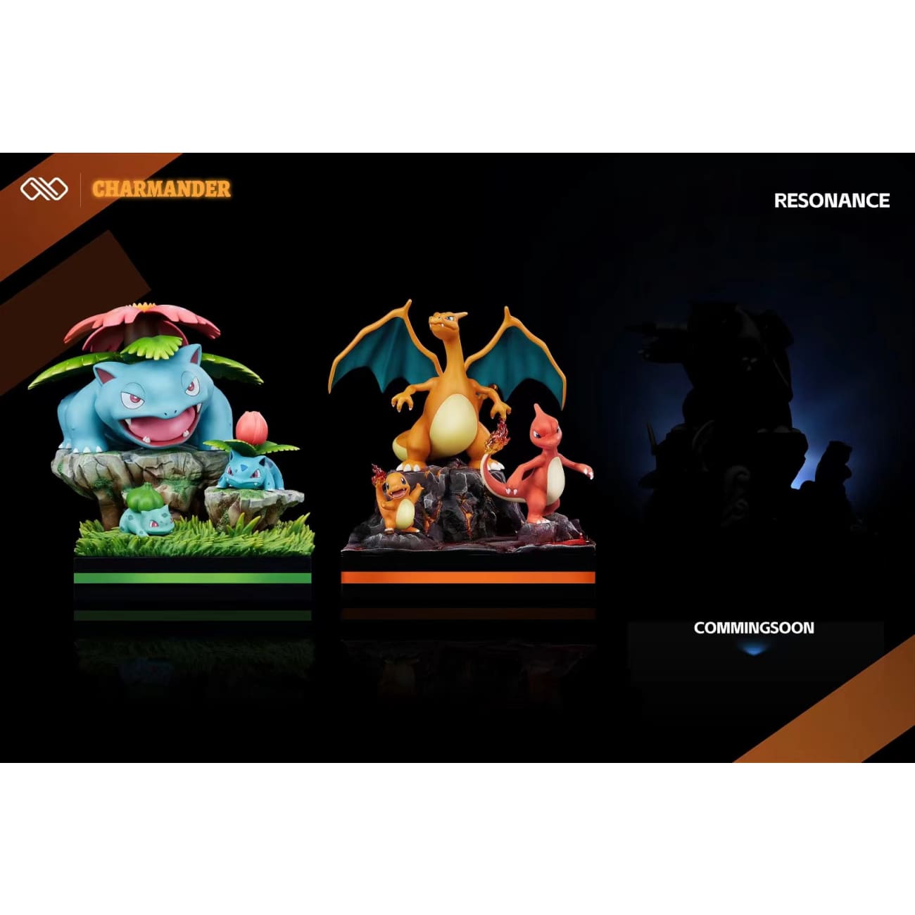 Infinite Studio - Charmander Evolution Group (Charmander, Charmeleon, Charizard) [10 Variants]
