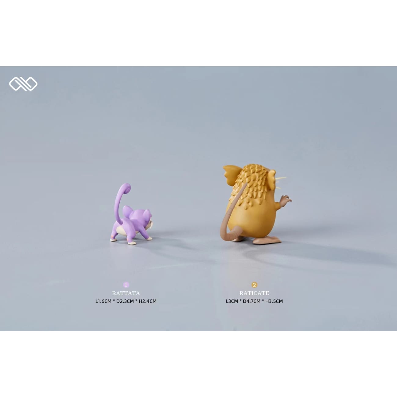 Infinite Studio - Rattata & Spearow Evolution Group [6 Variants]