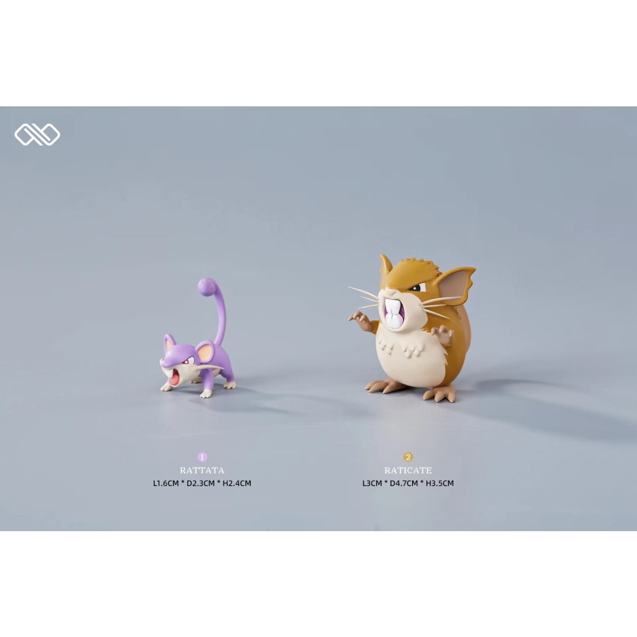Infinite Studio - Rattata & Spearow Evolution Group [6 Variants]