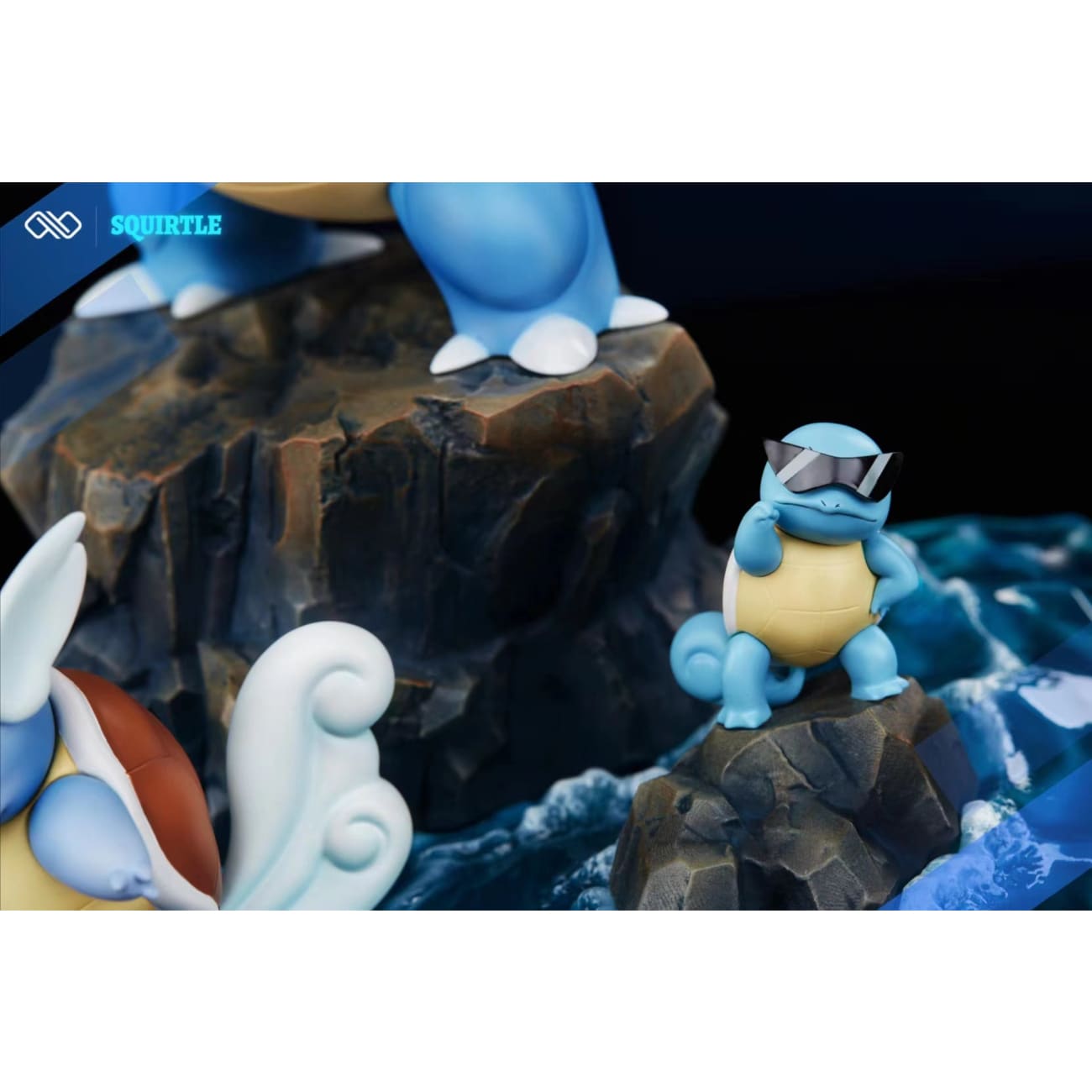 Infinite Studio  - Squirtle Evolution (Squirtle, Wartortle & Blastoise)[10 Variants]