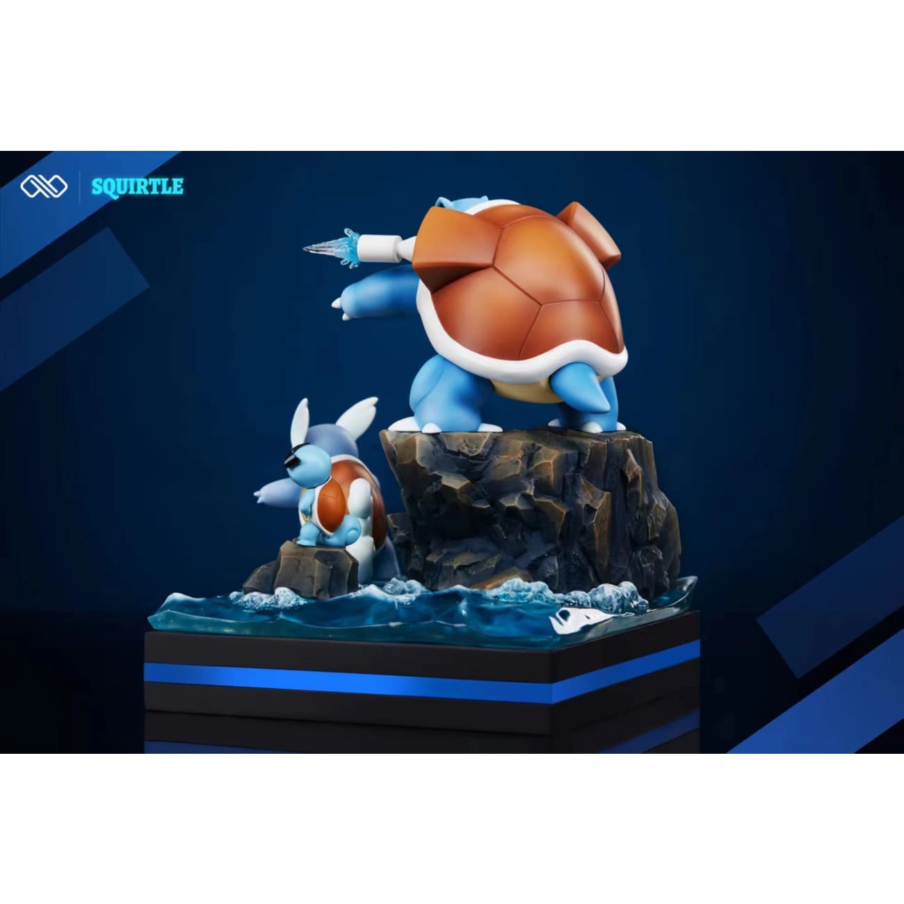 Infinite Studio  - Squirtle Evolution (Squirtle, Wartortle & Blastoise)[10 Variants]