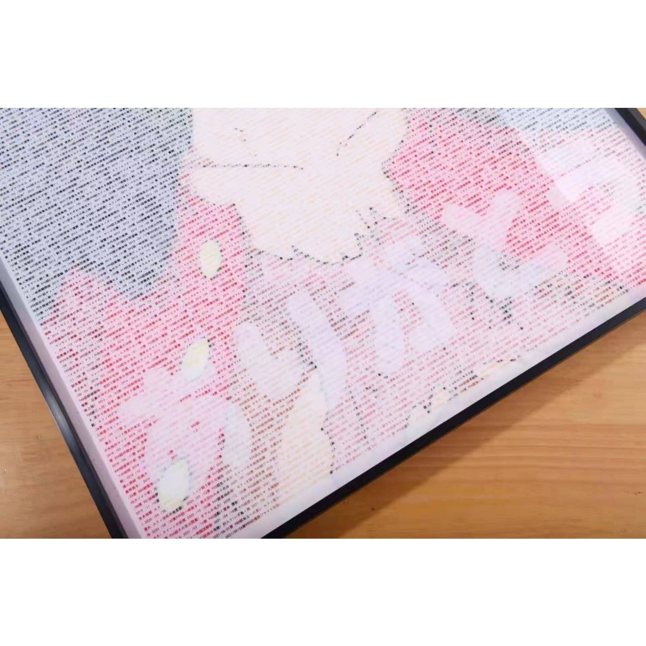 Infinity Gallery - Monkey D. Luffy Full Manga Release Text Poster Frame 