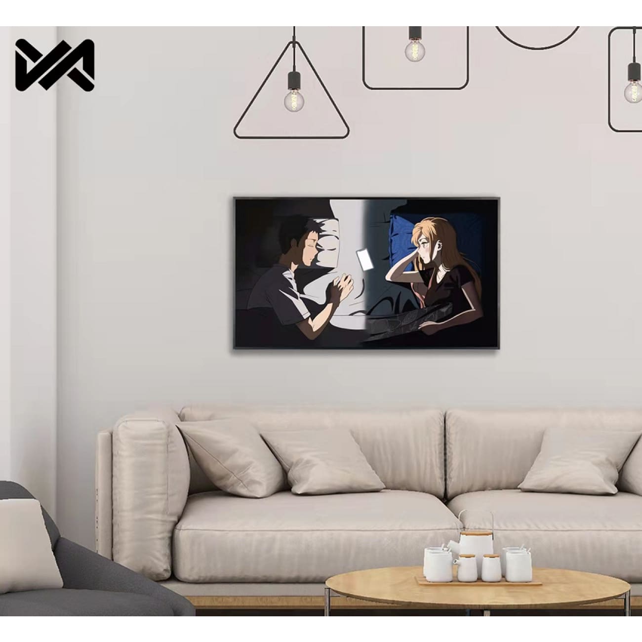 Infinity Gallery - Wakana Gojo & Marin Kitagawa Poster Frame