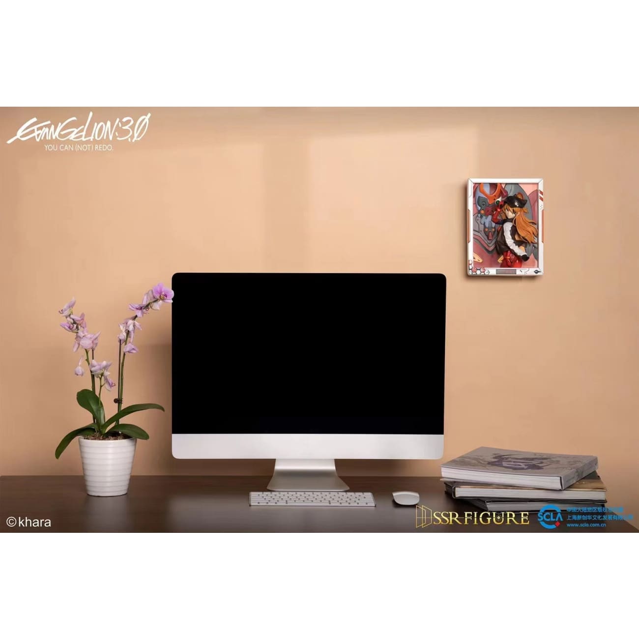 Infinity Studio - Asuka Langley Sohryu 3D Poster Frame