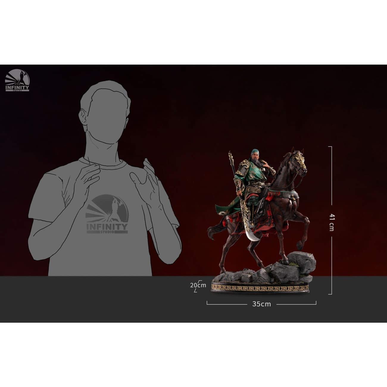 Infinity Studio - Blade-Wielding Guan Yu [3 Variants]