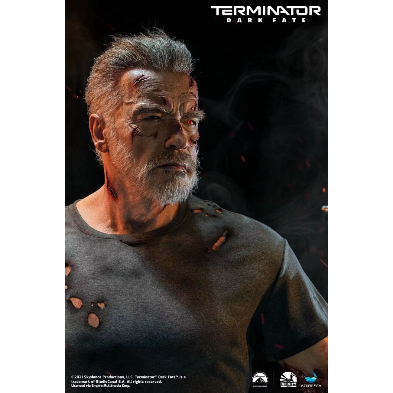 Infinity Studio X Azure Sea - Terminator: Dark Fate - T-800 1/1 Bust Statue